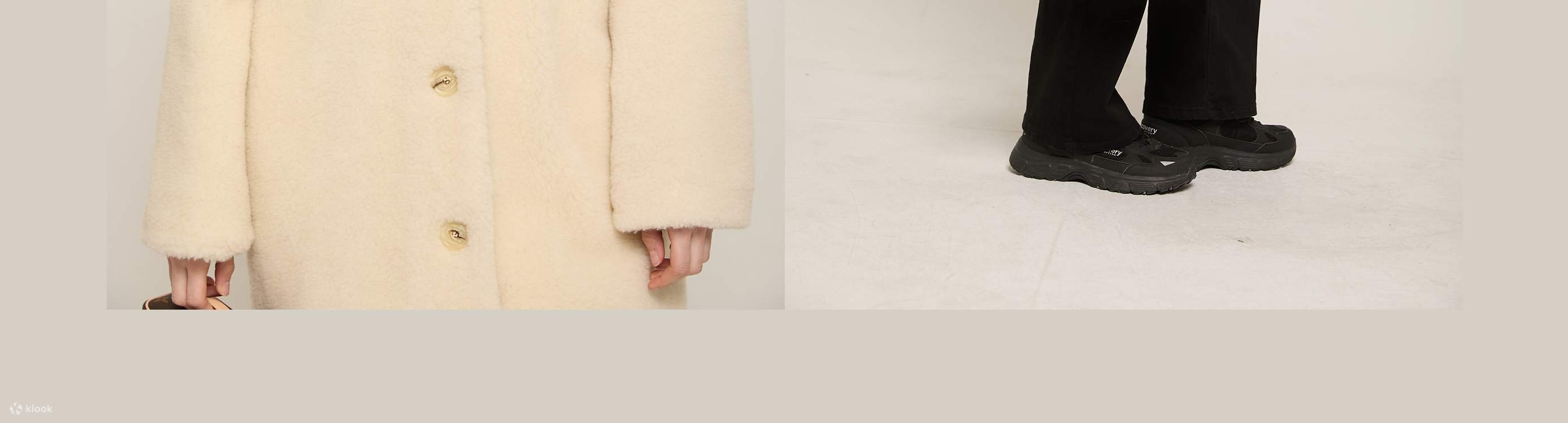 Set Kasual Klasik Trench